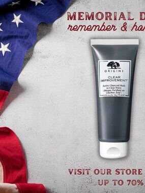 Origins Clear Improvement Active Charcoal Mask To Clear Pores 2.5oz/75ml